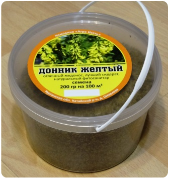 Семена донника желтого в ведерке 1 кг