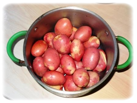 отварной картофель